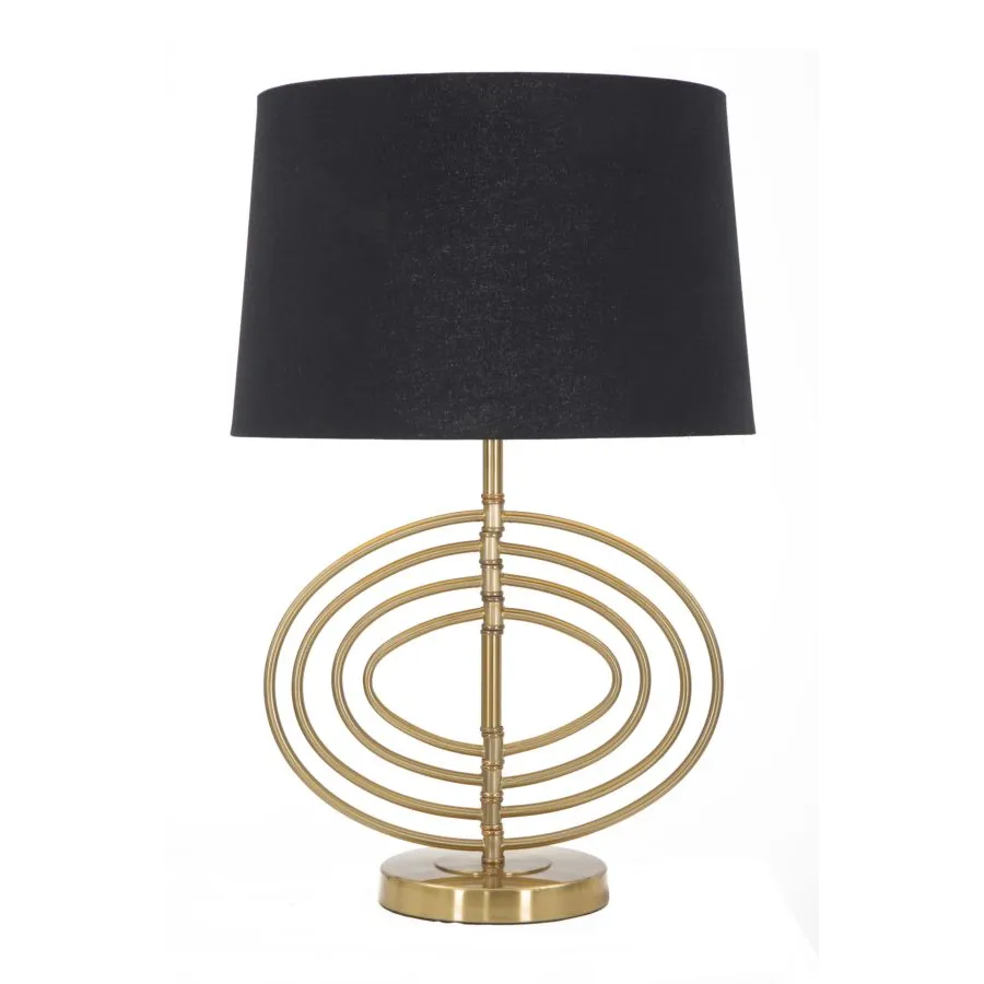 LAMPA STOŁOWA GLAM FLUY 40X60,5 cm